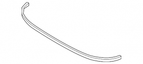 Front Bumper Lip Hyundai Santa FE Sport 13-18