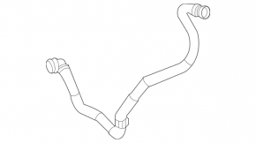 Cooling system hose for Mercedes W167 GLE 450 20-23