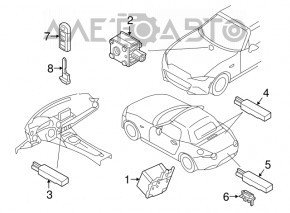 Warning Buzzer Mazda 6 13-21