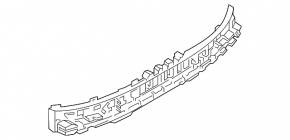 Rear Bumper Absorber Ford Fusion mk5 19-20