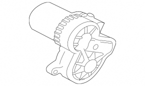 Rear left brake caliper motor for Jaguar E-Pace 18-24
