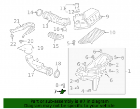 Air Filter Housing Bracket Honda Insight 19-22