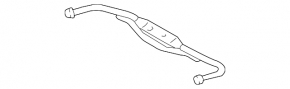 Rear muffler bracket Toyota Highlander 08-10 hybrid