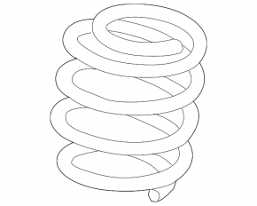 Front left spring Chevrolet Volt 16 - stiffness sin