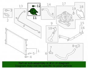 Hyundai Tucson 22-26 2.5 Coolant Expansion Tank with Cap, Korea