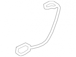 Brake pad wear sensor rear left BMW 5 F10 11-16
