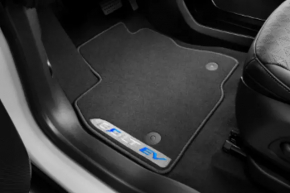 Set of floor mats for Chevrolet Bolt EV 22-23 cloth black, Bolt EV