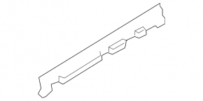 Front left threshold bracket BMW X2 F39 18-23