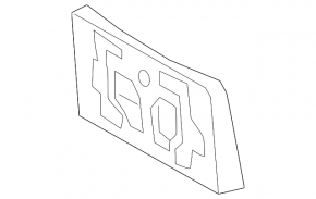 Lexus ES 22-25 License Plate
