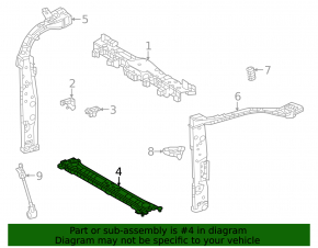 Lower TV bar for Lexus RX 23-26 Canada built