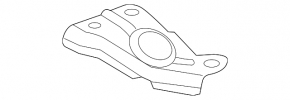 Upper left radiator bracket for VW Beetle 12-19 (metal)