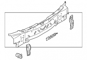 VW Tiguan 18-24 Rear Panel (2 parts)