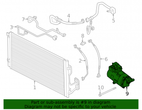 BMW i3 14-21 air conditioning compressor