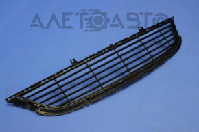Bumper grille central Chrysler 200 15-17 black, broken