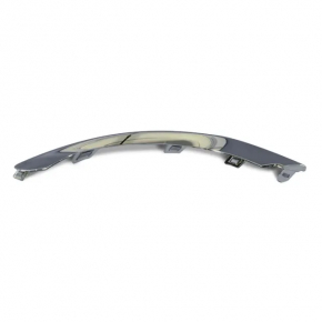 Molding lower grille front bumper left Chrysler 200 15-17 chrome
