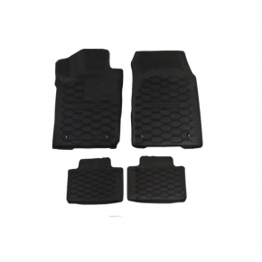 Set of floor mats for Dodge Durango 13-15 rubber black, for 2 rows