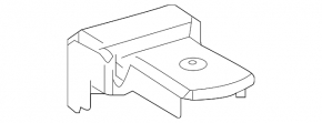 Toyota Prius 50 16-22 Battery Positive Terminal Cover