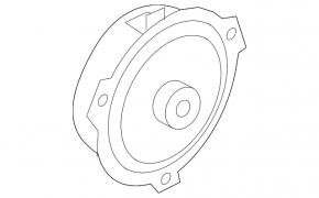 Left rear pillar speaker Audi Q3 83A 19-25 Bang & Olufsen