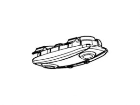 Front Ceiling Light Ford Fiesta 11-19 Gray