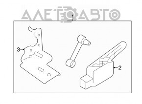 Kia Sorento 16-18 Body Tilt Sensor