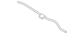 Front right hood release cable for Porsche Cayenne 19-26