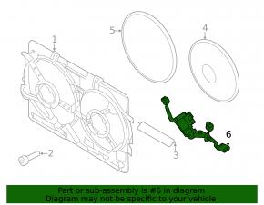 Cooling Fan Computer Porsche Macan 17-21 2.0T