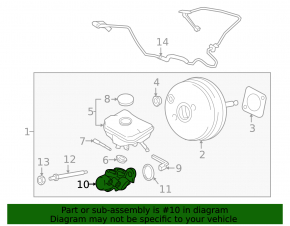 Porsche Macan 15-24 Master Brake Cylinder