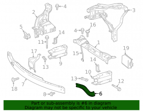 TV bracket left Mercedes CLS-class C218 12-18