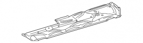 Left underbody protection for Mercedes CLS-class C218 12-18