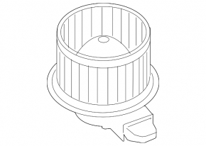 Motor heater fan Ford Explorer 11-12