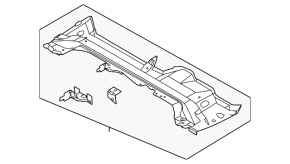 Ford Mustang Mach-E 21-23 Wiper Blade Pan