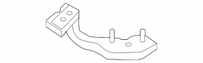 Left tailgate hinge for Land Rover Range Rover Velar 18-23