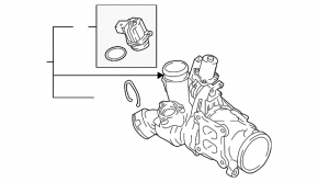 Turbine assembly with manifold VW Passat 20-22 2.0T