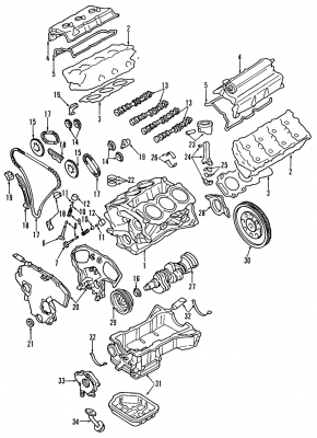 Connecting rod with piston Nissan Maxima A36 16-