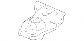 Honda CRV 20-22 hybrid upper manifold guard