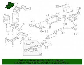 Honda CRV 20-22 hybrid upper manifold guard