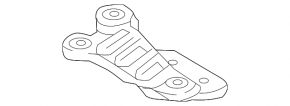 Catalytic Converter Bracket Volvo XC90 16-22 AWD