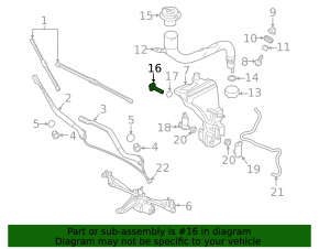 Volvo XC60 18-23 Washer Fluid Level Sensor