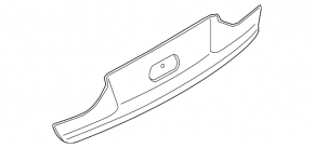 Trunk lid trim BMW 7 G11 G12 16-19
