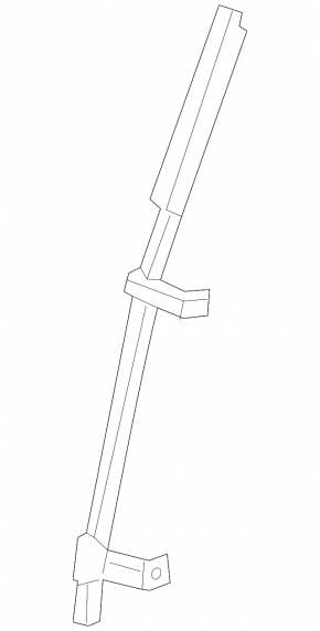 Acura MDX 14-20 Front Right Door Glass Guide