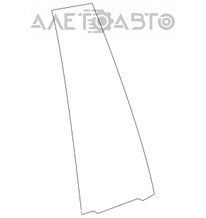 Rear left side door trim for Toyota Highlander 14-19 rear