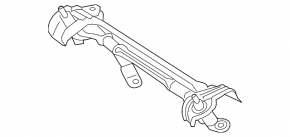 Wiper trapezoid with motor Toyota Rav4 19-