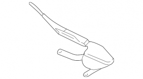Left wiper arm for Lexus RX300 98-03
