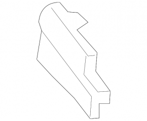 Mercedes W166 ML 12-15 AMG front bumper towing hook cap pkg