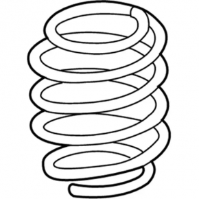Front left spring Ford Ecosport 18-21 1.0T