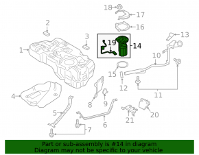 Fuel pump petrol pump Ford Ecosport 18-22 2.0