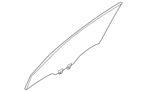 Front left door glass Mazda CX-5 13-16