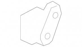 Bracket middle part of the muffler BMW 5 G30 17-23 2.0T, 3.0T, 530e hybrid