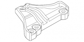 Right engine mount bracket for Hyundai Santa Fe 24-26 HEV