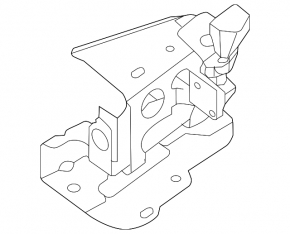 Nissan Rogue 14-16 Radar Bracket